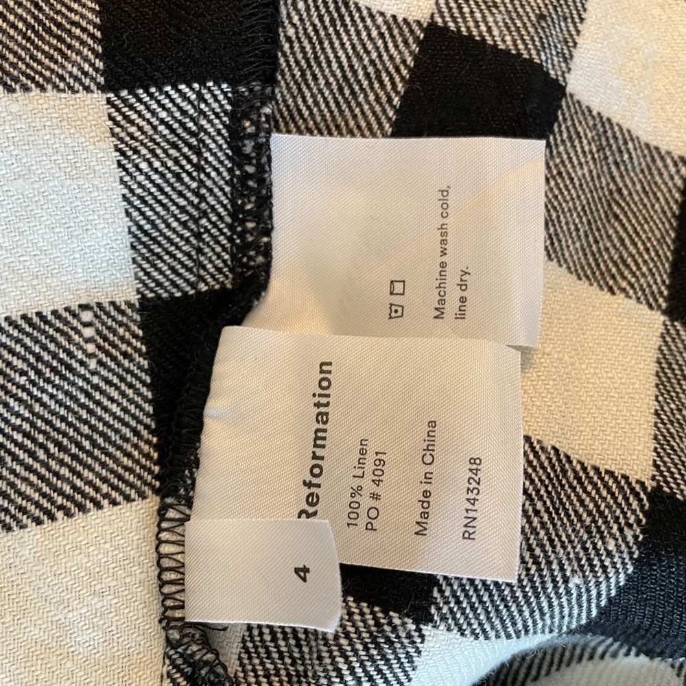 Reformation Plaid Hattie Dress - Picture 10 of 10